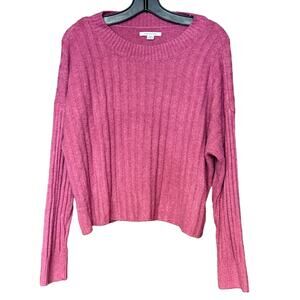 American Eagle sweater long sleeve ribbed waist length super soft women’s size M